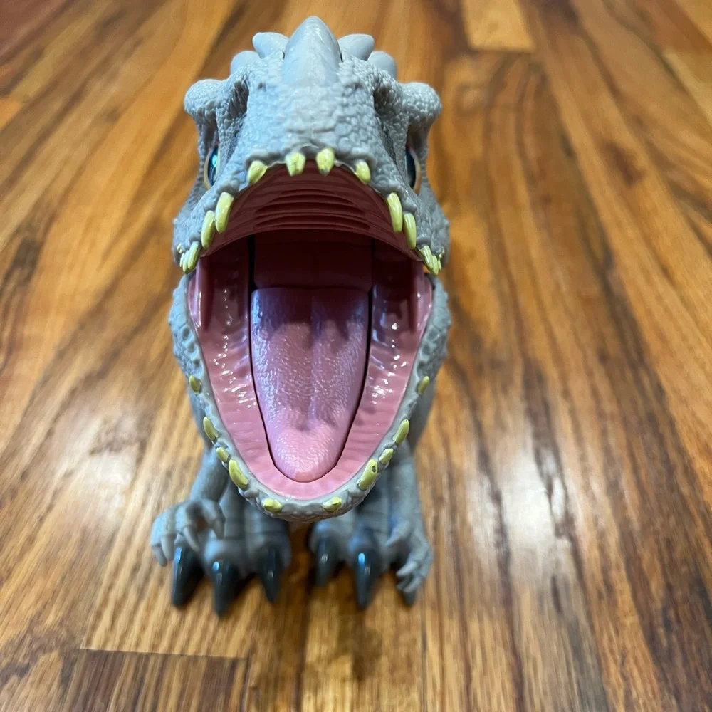 Mattel Jurassic World Toys Camp Cretaceous Feeding Frenzy roaring Indominus Rex‎